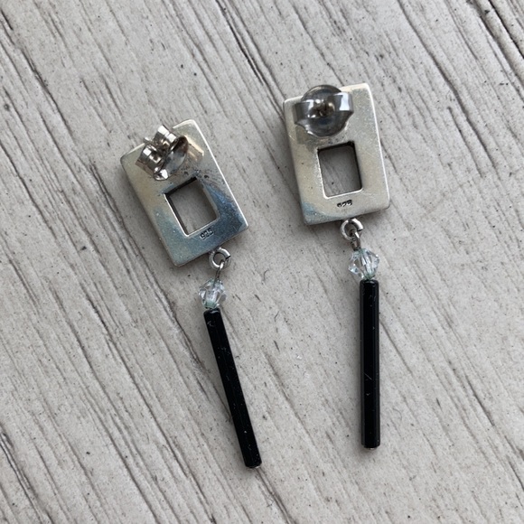 Sterling silver earrings - Picture 2 of 6